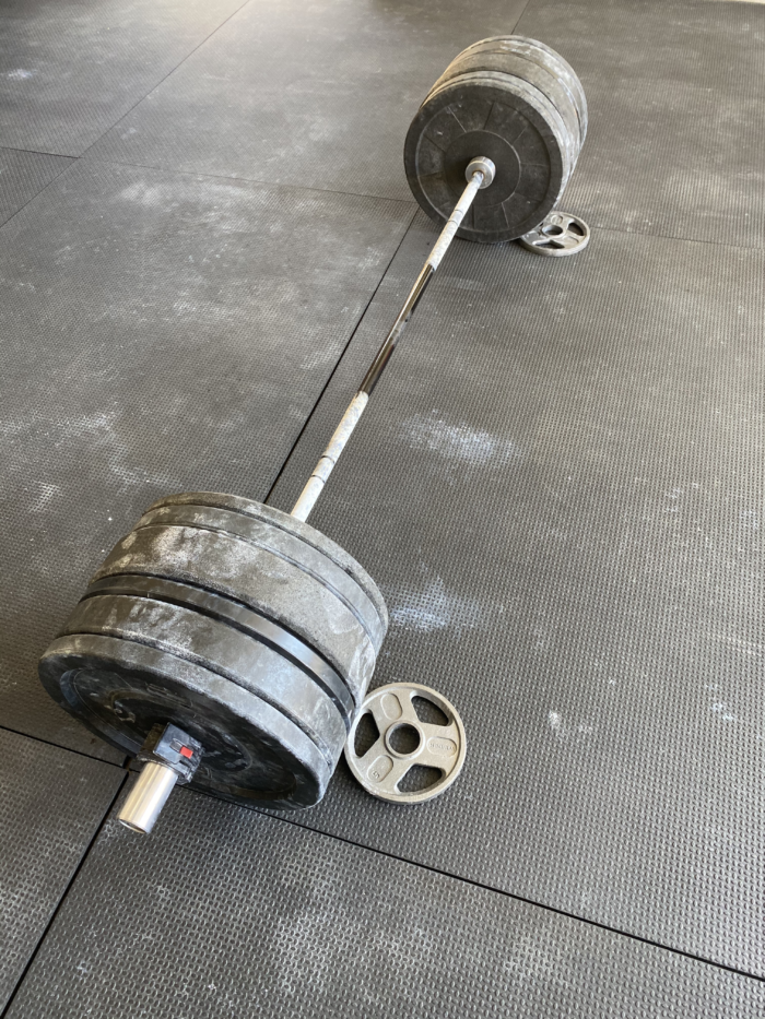 barbell 285 pounds
